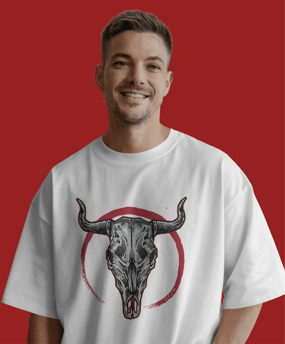 "Darkhorn Legacy – Oversized Graphic Tee