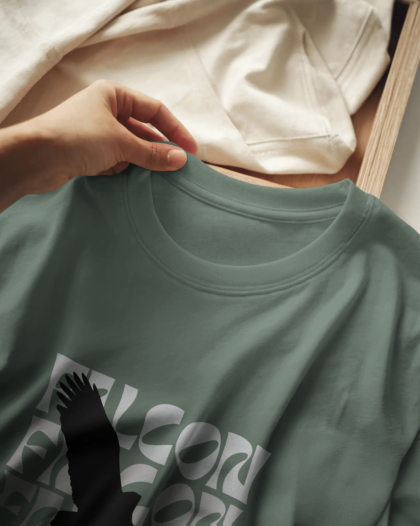 WINGS OF POWER || FALCON OVERSIZED TEE