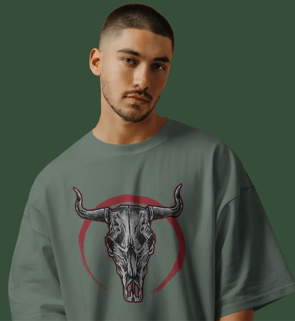 "Darkhorn Legacy – Oversized Graphic Tee