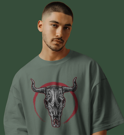"Darkhorn Legacy – Oversized Graphic Tee