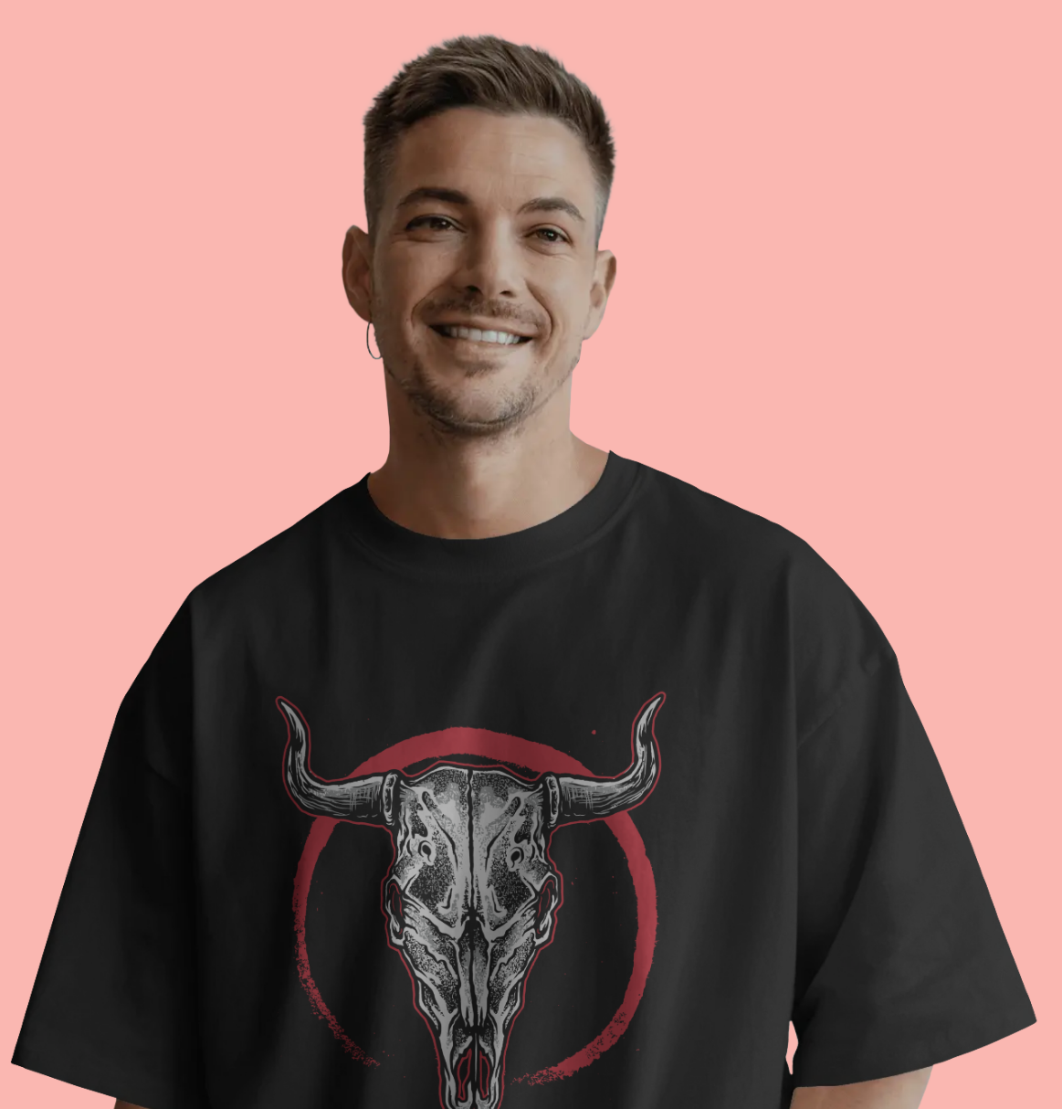 "Darkhorn Legacy – Oversized Graphic Tee