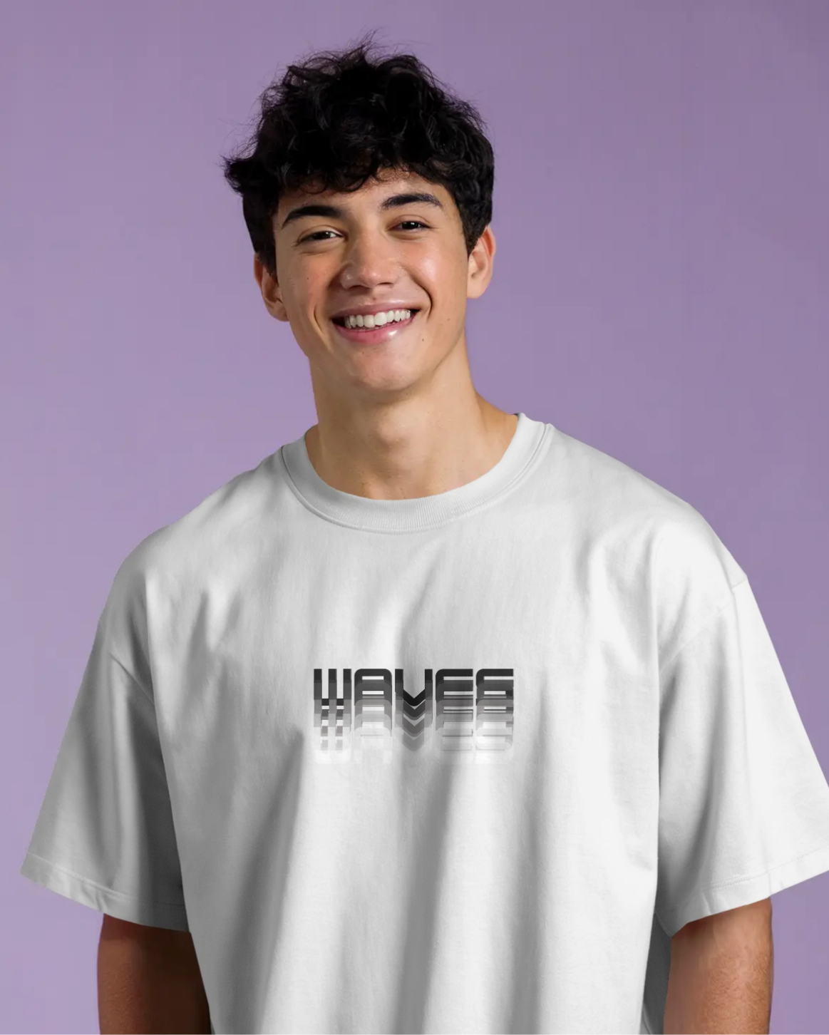 Waves Oversized | Mimal Streetwear With ocean