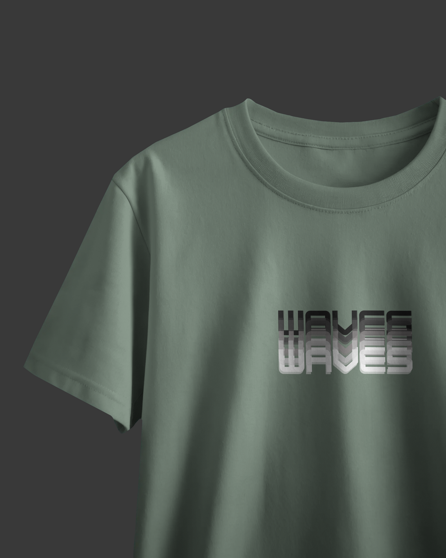 Waves Oversized | Mimal Streetwear With ocean