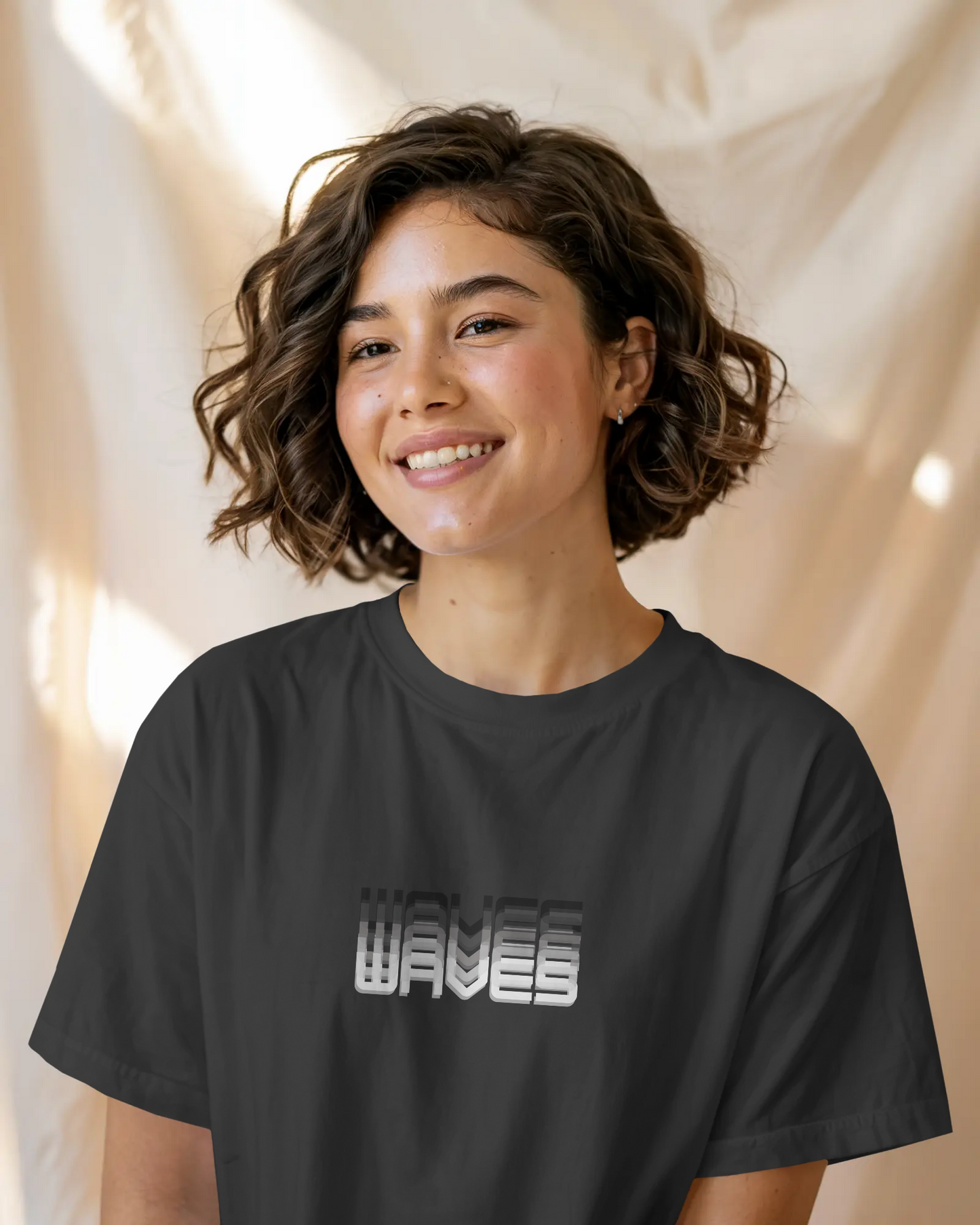 Waves Oversized | Mimal Streetwear With ocean