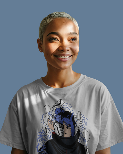 Konan Oversized T-shirt | Akatuski Angle of Paper Anime Structure